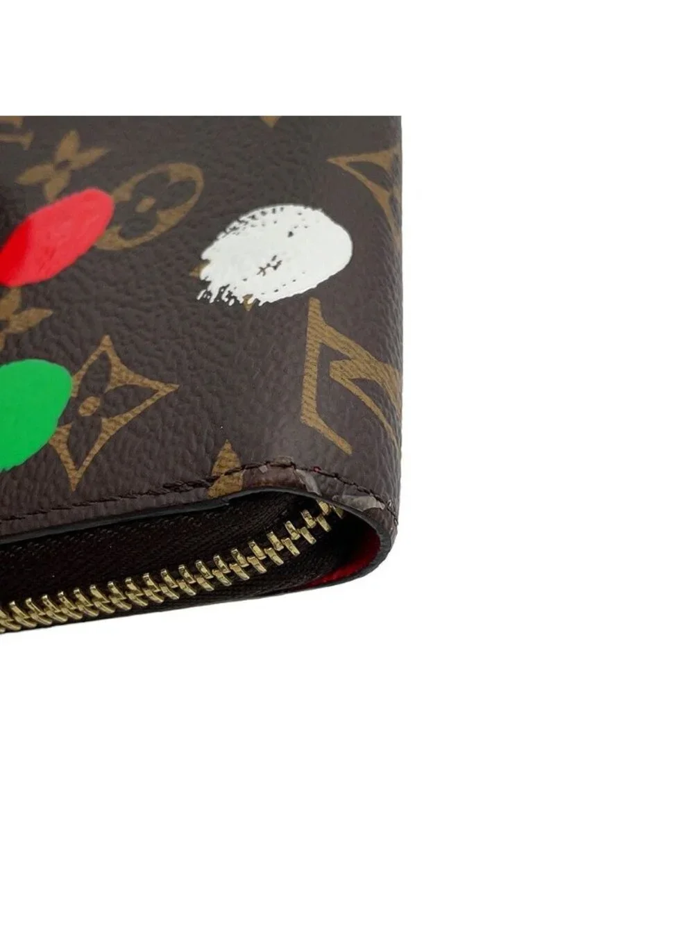 Louis Vuitton Wallet Monogram LV YK Zippy Yayoi Kusama
